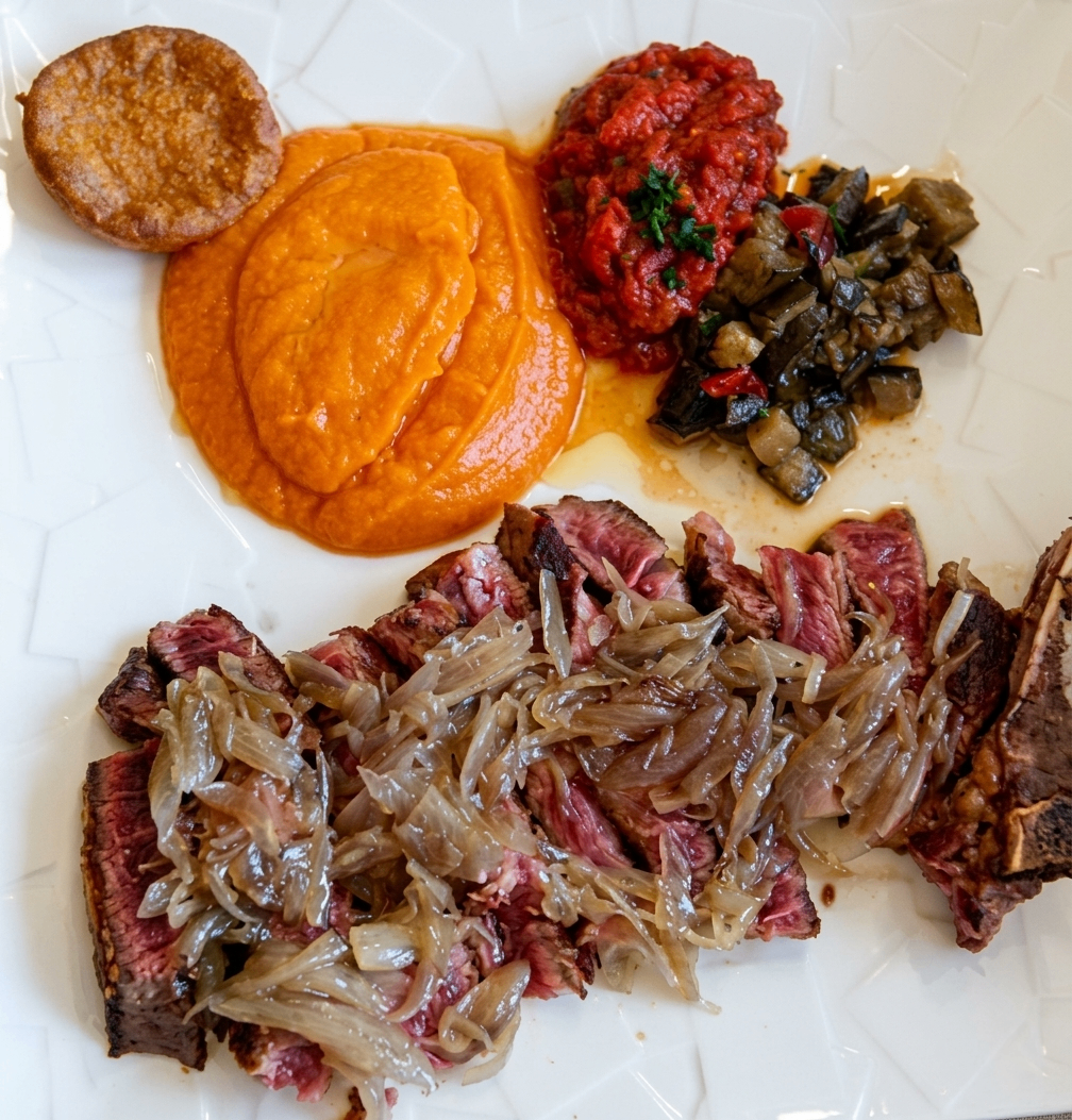 Bavette & purée